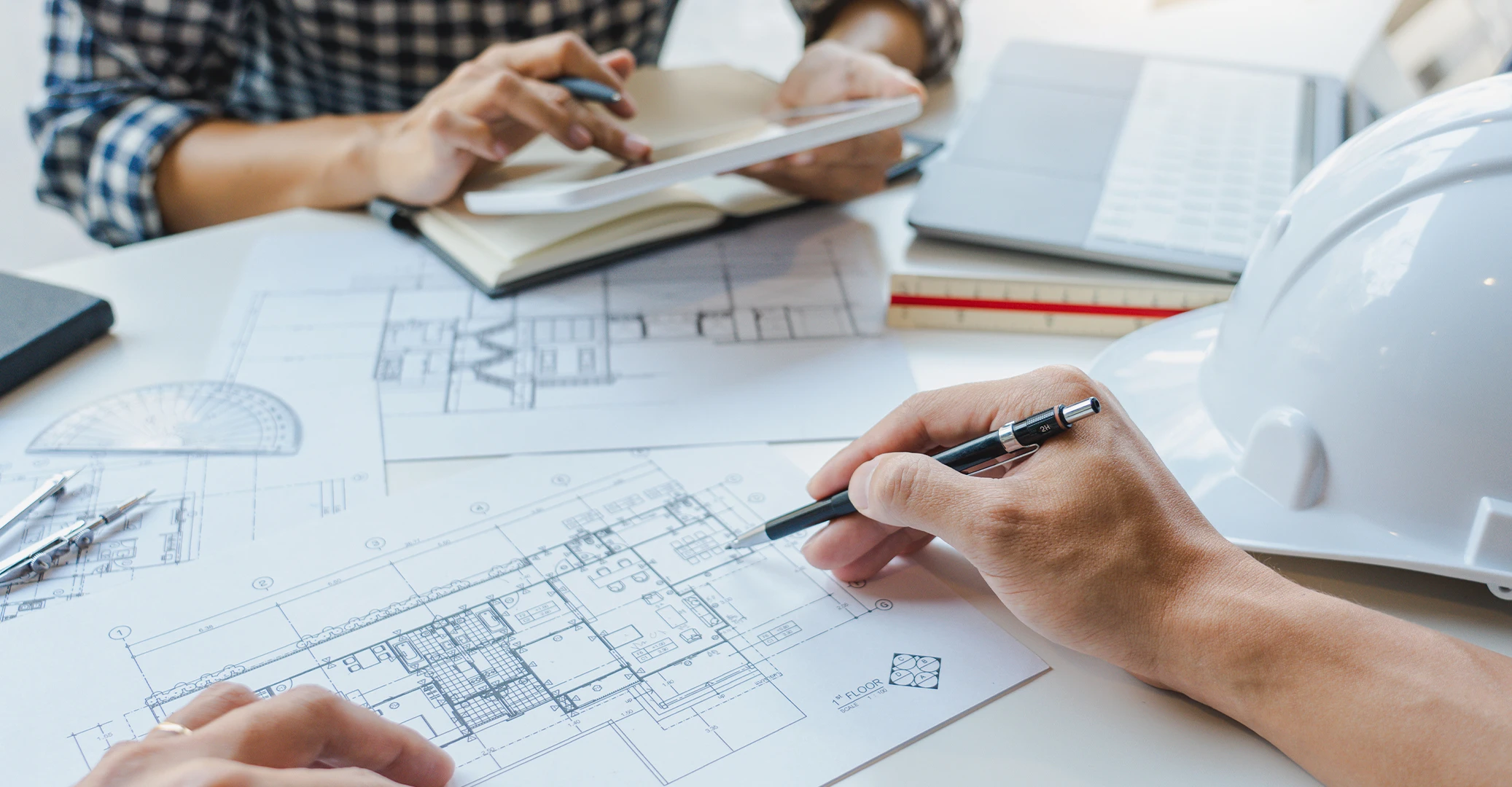 Just like you carefully plan your construction projects, let us help you plan your construction swag and gifts for your employees! From apparel for women in construction to environmentally responsible products, we have it all for you. 