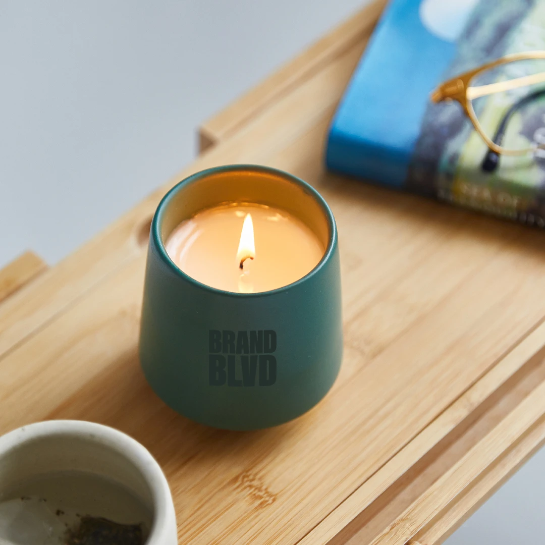 Prioritize employee mental health with thoughtful gifts of appreciation. Consider custom-branded items like scented candles, yoga mats, adult colouring books, and therapy lights. Show your employees you care and support their mental well-being.