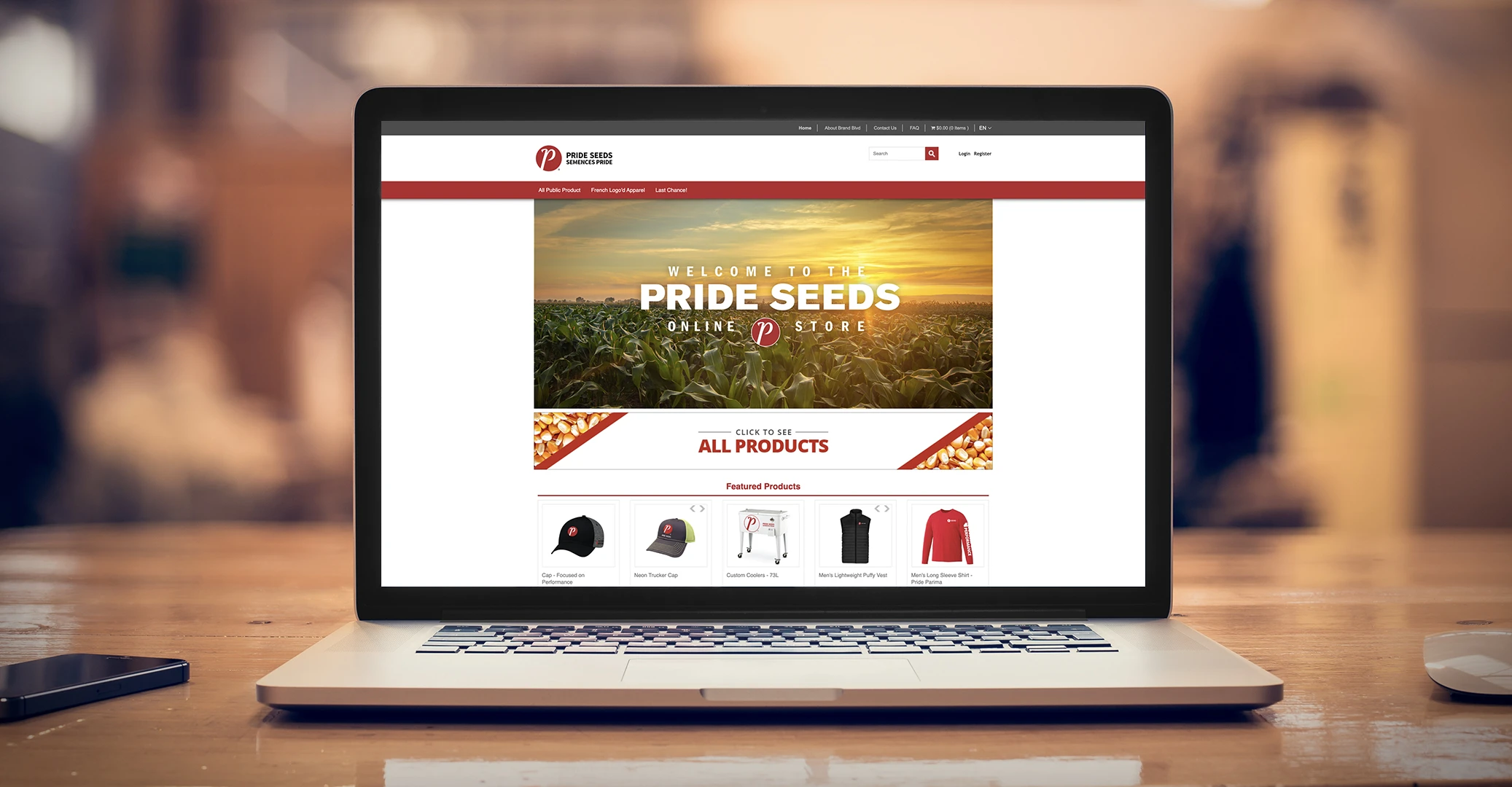 A beautifully designed, user-friendly digital loyalty and rewards program for an innovative agriculture company, PRIDE Seeds, is hosted on our custom-made website.